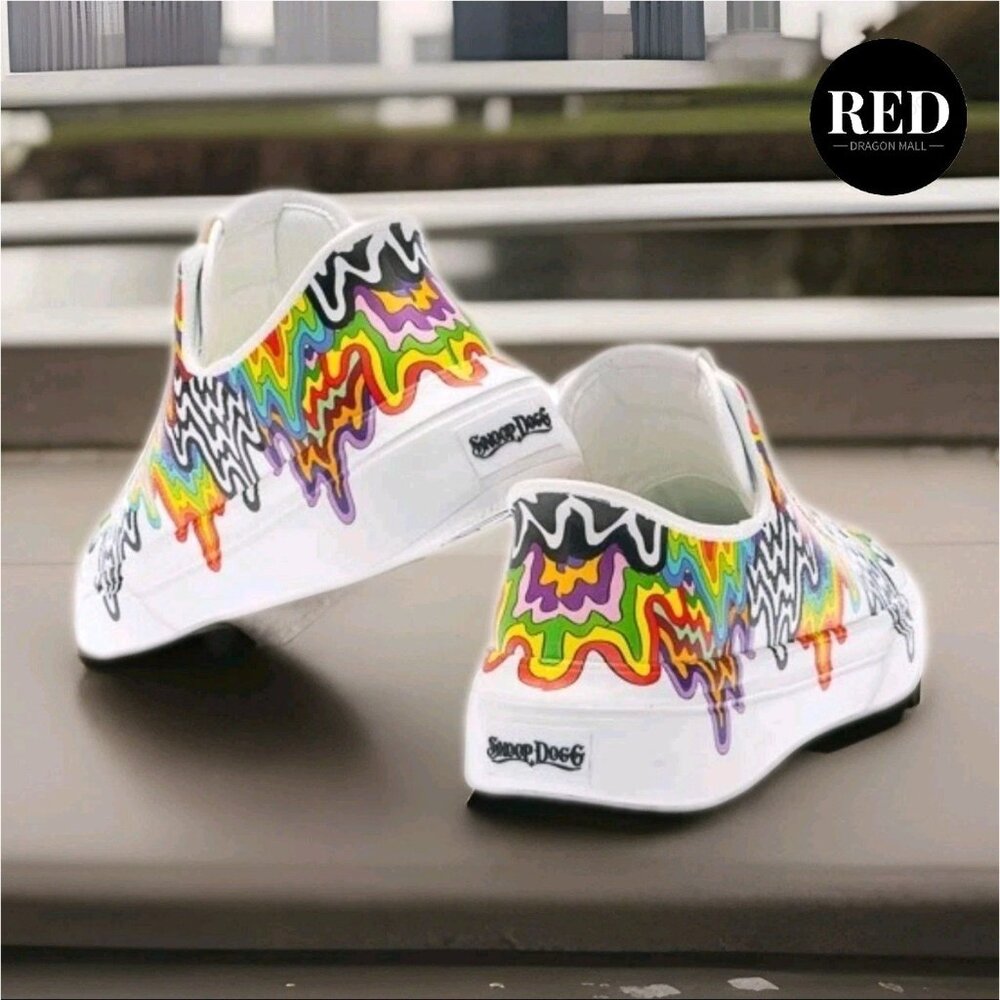 Skechers x Snoop Dogg Jen Stark Slip-Ins Sneakers Drip - Women's Size 8 - Picture 7 of 12